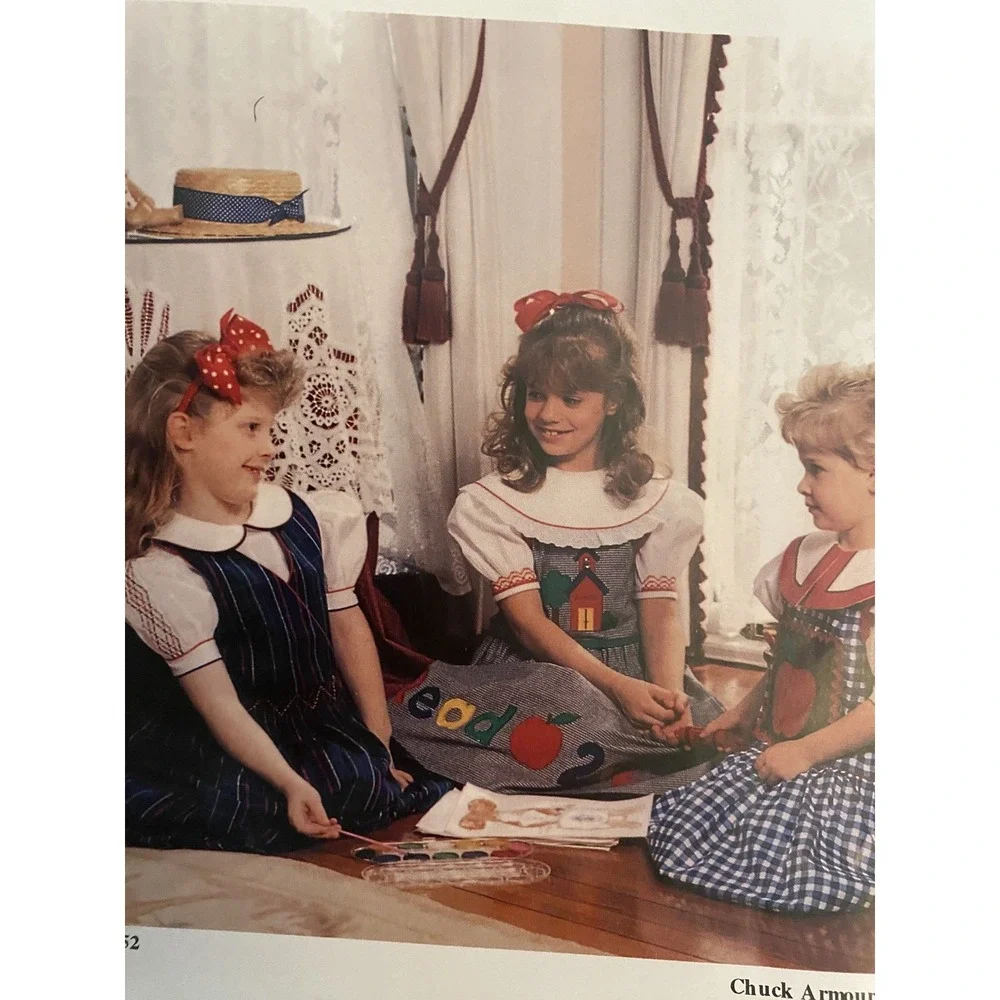 Debbie Glenn Love and Stitches 155 School House Jumper Sewing Pattern Size 4-14